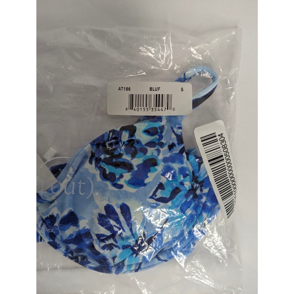 Andie Swim Floral Bikini Top The Bermuda Size Small - Picture 7 of 9